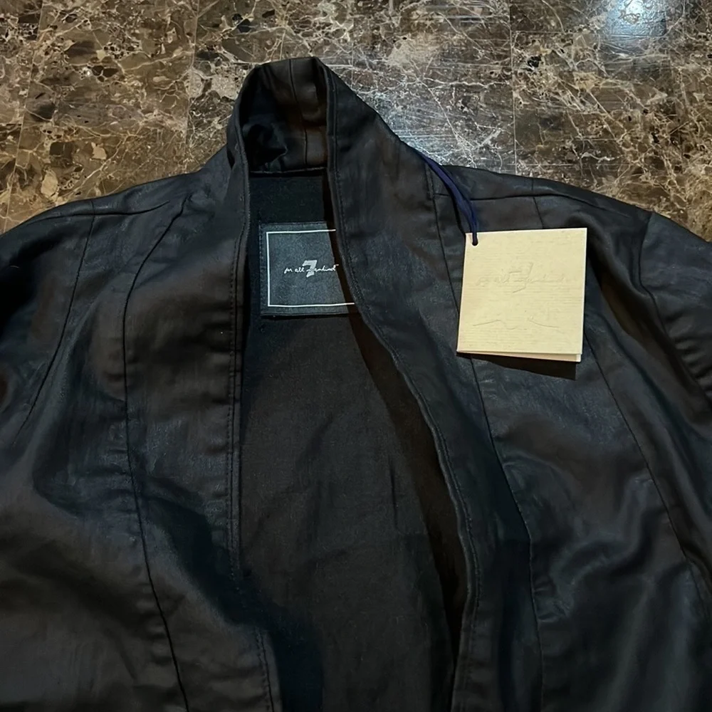 7 for all man kind nwt jacket.  A169